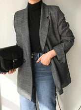 Blazer Feminino Xadrez: Elegância e Conforto para Seu Estilo